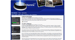Desktop Screenshot of lanarena.de